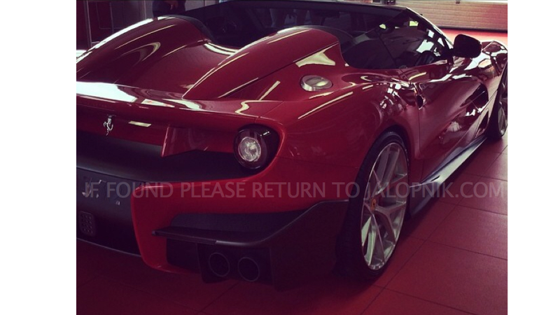 Illustration for article titled This Is The $4.2 Million Gorgeous One-Off Ferrari F12 TRS